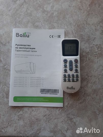Сплит система ballu 12