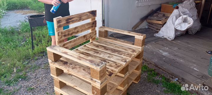 Скамейка лавочка садовая