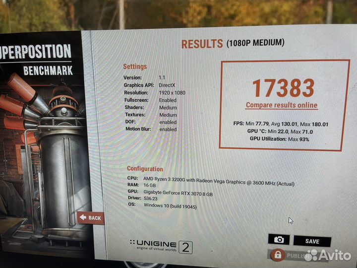 Видеокарта rtx3070 gigabyte gaming
