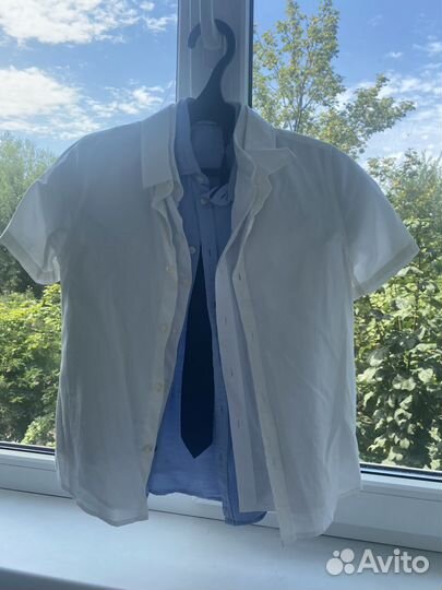 Рубашки белые и для мальчика первого класса