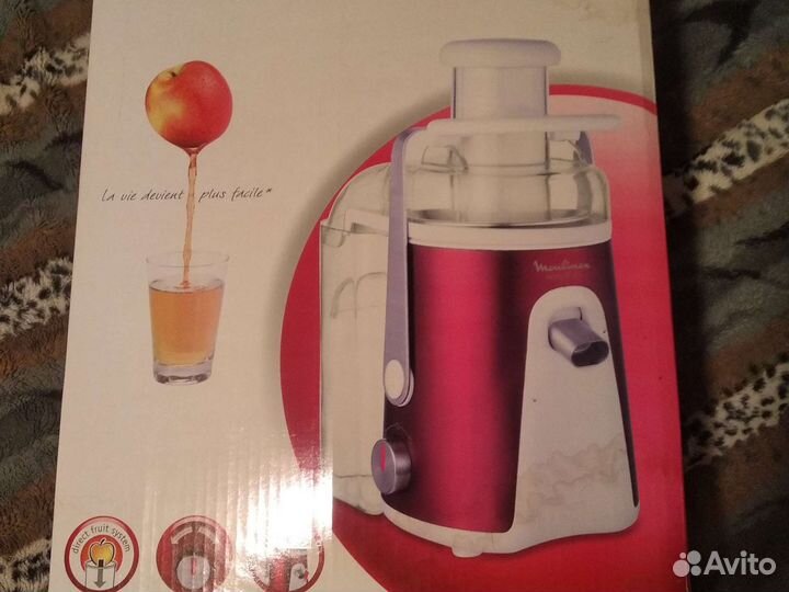 Соковыжималка новая центробежная moulinex ju585g3e