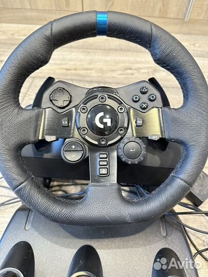 Игровой руль logitech g923 для ps4 и пк