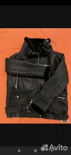 Дублёнка авиатор 44размер
