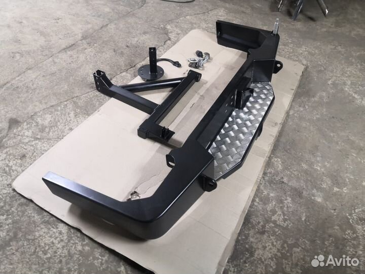 Силовой бампер Nissan Patrol/Safari Y60 (задний)