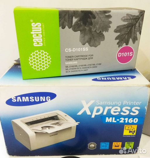Принтер лазерный Samsung ML 2160