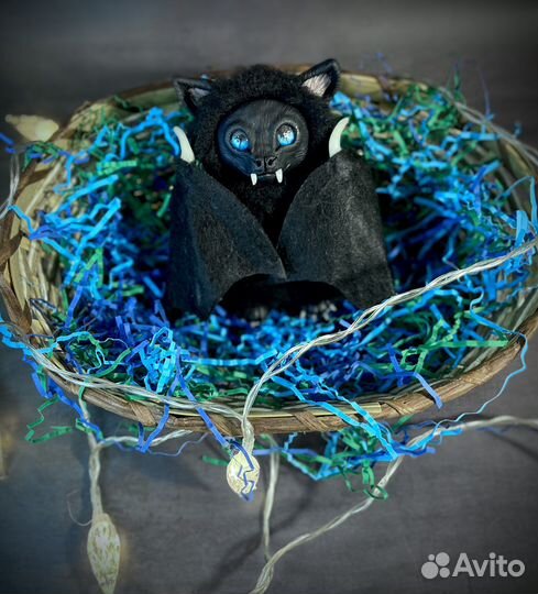 Летучая мышка игрушка ручной работы заказ