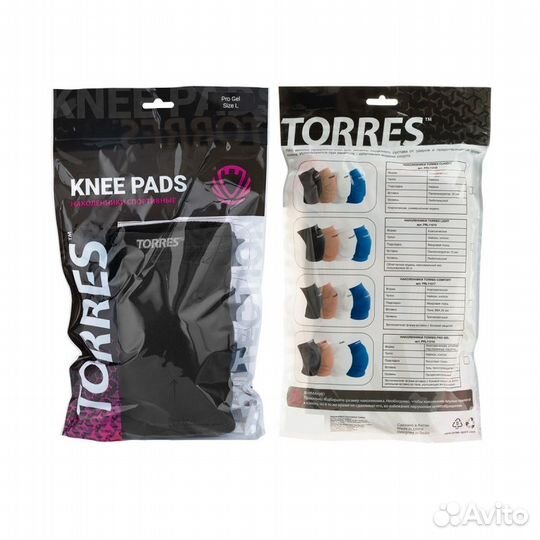 Наколенники спортивные torres Pro Gel