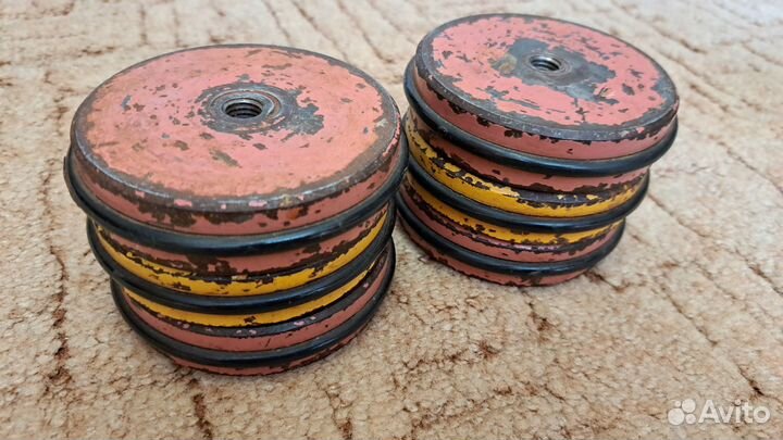 Блины для гантели б/у