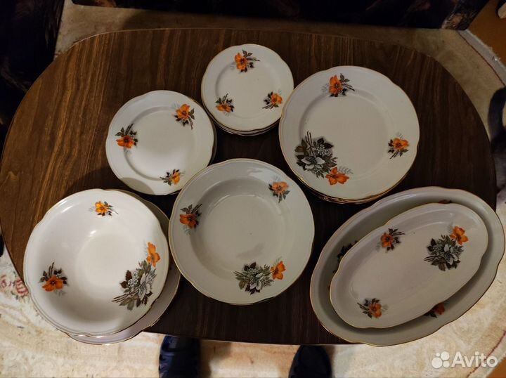 Столовая посуда СССР