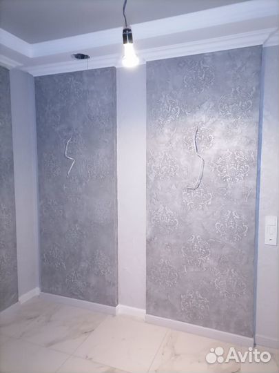 Декоративная штукатурка, художественные работы