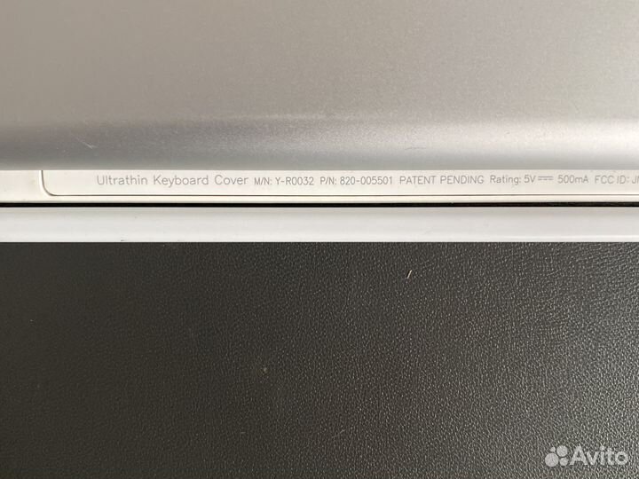 Клавиатура logitech Ultrathin Keyboard Cover