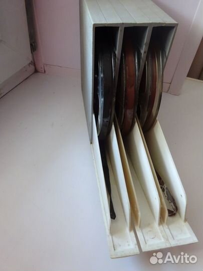 Магнитофонные катушки маленьки и большие