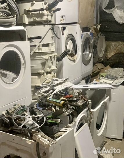 Запчасти бу стиральных машин