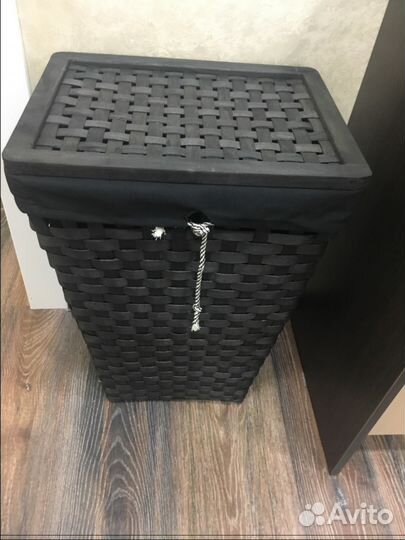 Корзина для белья с подкладкой IKEA новая