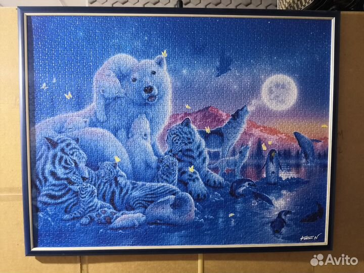 Картина из пазлов