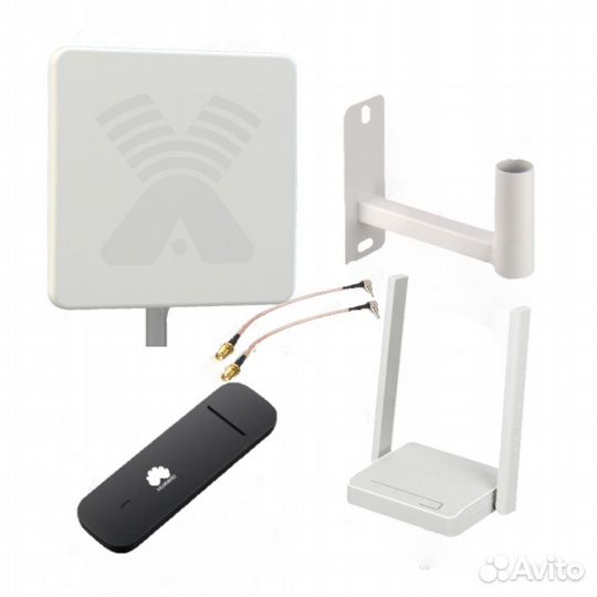 Интернет в частный дом, на дачу, безлимитный 4G +