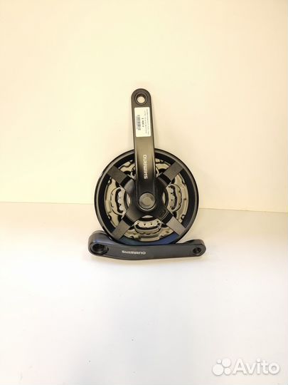 Система shimano FC-TY301, 170мм, 6/7/8ск.,42-34-24