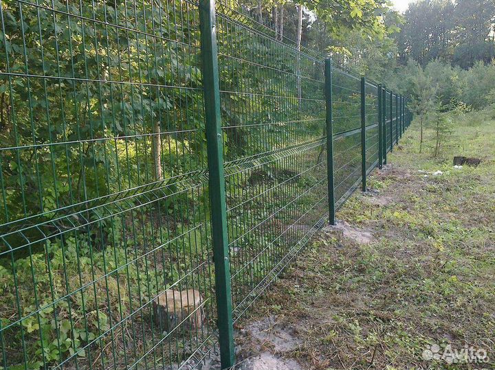 3Д заборы с установкой