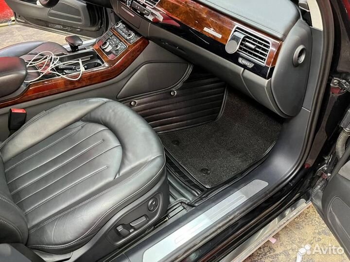 3D коврики из экокожи Audi A8L D4