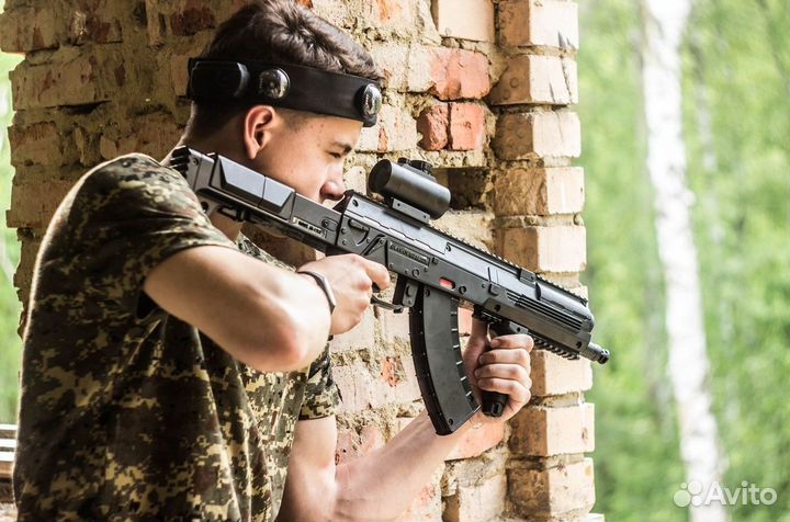 Игра выездной Лазертаг для детей и взрослых