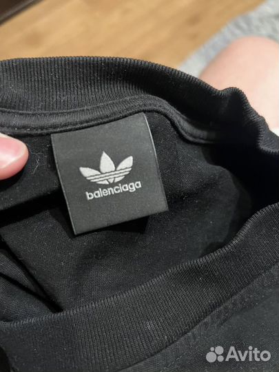 Balenciaga adidas футболка