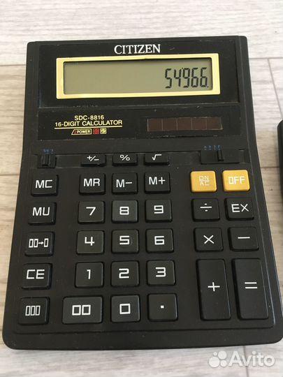Калькуляторы citizen