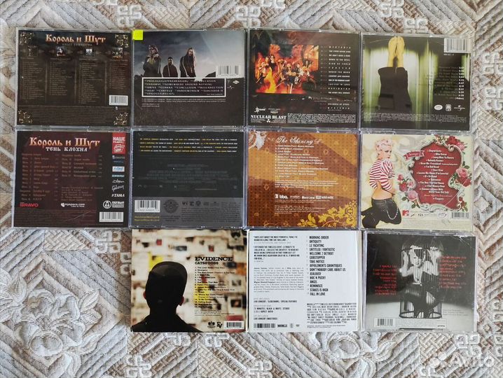 Аудио CD диски русские и зарубежные
