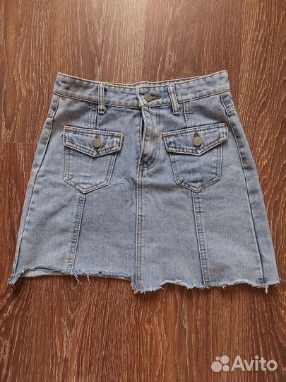 Юбка джинсовая