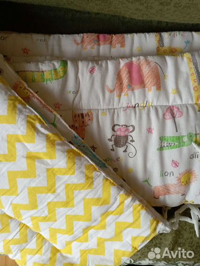 Бортики в кроватку