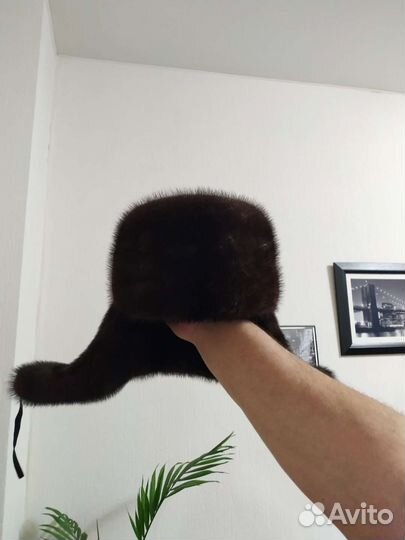 Шапка норковая мужская