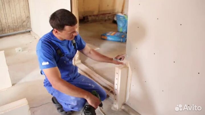 Монтаж Пазогребневых Перегородок пгп