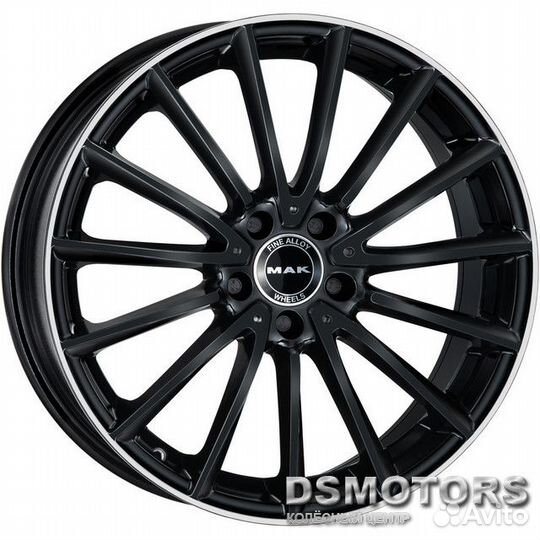 Диски Komet 8/18 5x112 ET48 d66.6 gloss black mirr