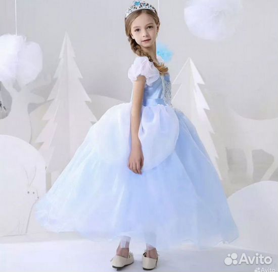 Платье костюм золушки 134