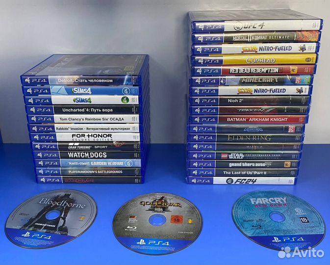 Игры для Sony Playstation 4 (Новые и Б\у)
