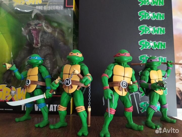 Черепашки ниндзя tnmt neca оригинал