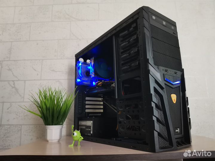 Игровой компьютер Xeon E5 + 8gb + SSD + RX 470 4gb