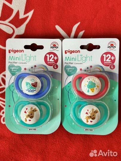 Пустышка pigeon 12+