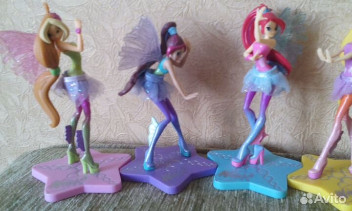 Винкс новые в упаковках 17 штук