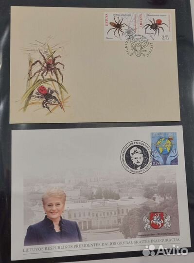 Новые почтовые конверты