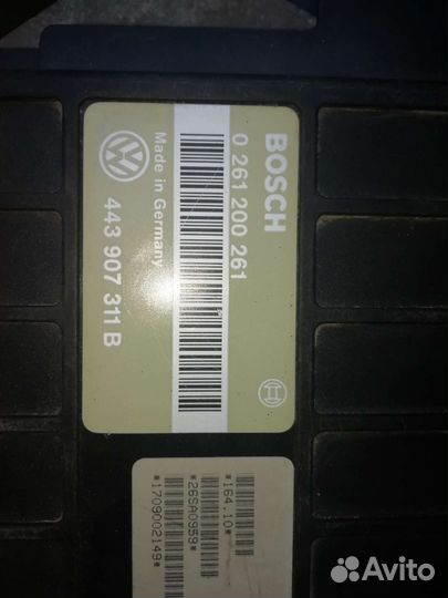 Эбу на фольксваген б 3