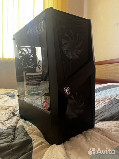 Корпус Midi-Tower ATX MSI MAG forge 100M черный