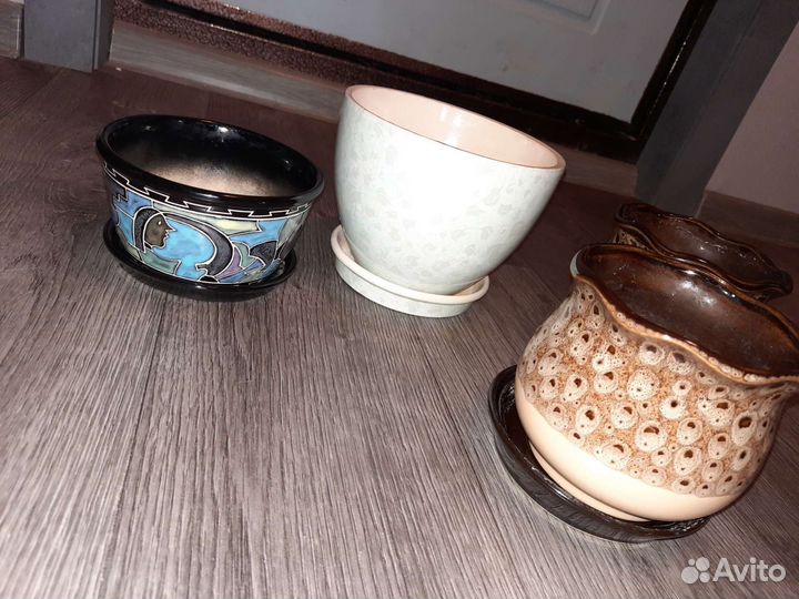 Керамические горшки