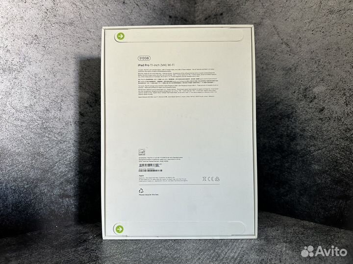 Планшет Apple iPad Pro 11 M4 (2024) 512Gb