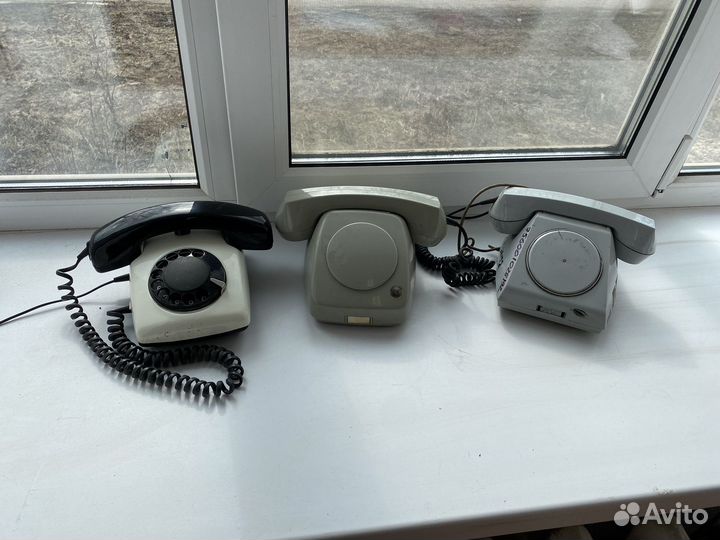 Телефон дисковый