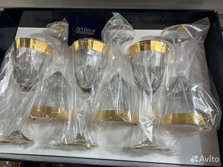 Хрустальные фужеры