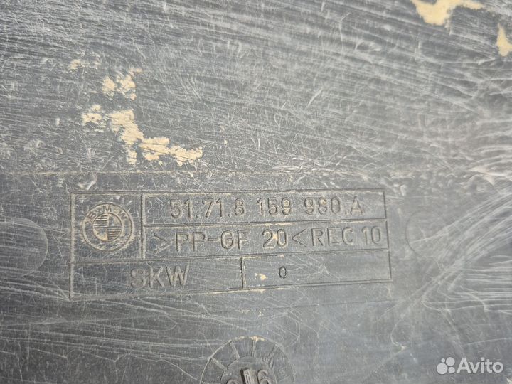 Защита двигателя Bmw 5 E39 M52B28TU 286S2