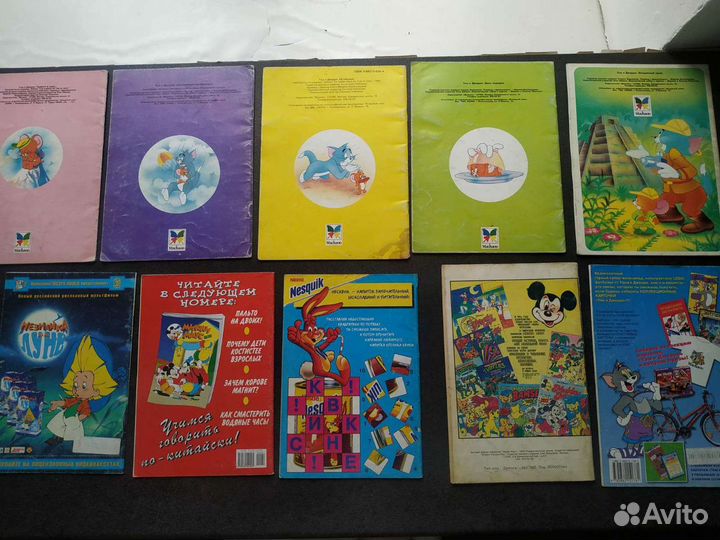 Редкие журналы и комиксы 90х годов