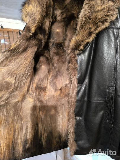 Кожаная куртка мужская 52 54 новая