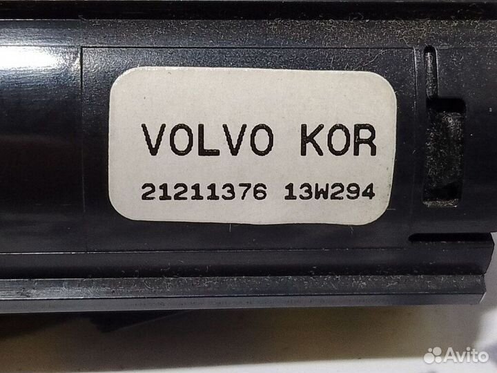 Переключатели приборная панель Volvo, 21211376 код