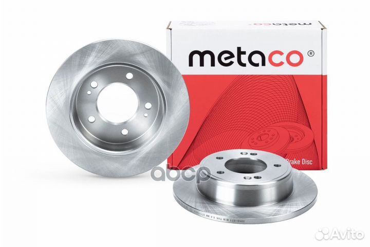 Диск тормозной задний '3060-071 metaco